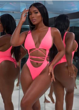 Spaghetti straps deep V strappy bodysuit summer beach bikini leopard backless sexy jumpsuit neon pink party bodycon jumpsuit
Spaghetti straps deep V strappy bodysuit summer beach bikini leopard backless sexy jumpsuit neon pink party bodycon jumpsuit