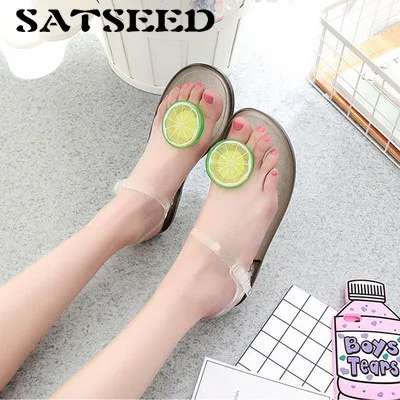 2019 summer new small fresh fruit cartoon lemon jelly sandals wild folder toe flat beach sandals
2019 summer new small fresh fruit cartoon lemon jelly sandals wild folder toe flat beach sandals