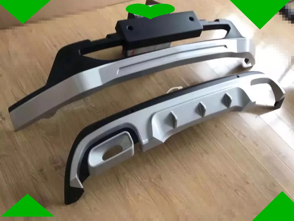 Free shipping, front bumper protector + rear plastic high quality for Hyundai Santa Fe 2018 2019 car style
Free shipping, front bumper protector + rear plastic high quality for Hyundai Santa Fe 2018 2019 car style