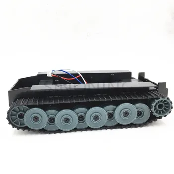 

Free shipping Economy 2WD German Tiger tank Robot chassis 1:32 arduino KIT Raspberry Pi DIY Large inventory