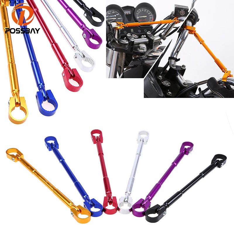 POSSBAY Adjustable Aluminum Motorcycle Modified Strengthen Balance Handlebar Crossbar for 7/8" Motocross Handle Bar Balance Beam
POSSBAY Adjustable Aluminum Motorcycle Modified Strengthen Balance Handlebar Crossbar for 7/8" Motocross Handle Bar Balance Beam