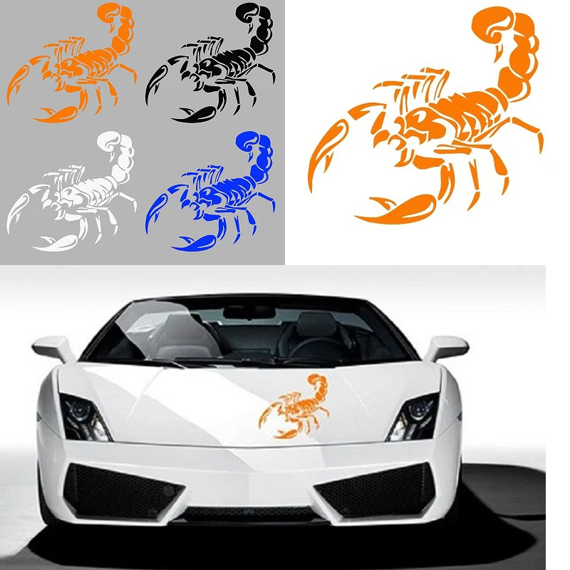 3D Car Stickers and Decals Cute Scorpion Car Styling Stickers 28cm Funny Car Stickers For BMW VW Ford Toyota Honda Kia Stickers
3D Car Stickers and Decals Cute Scorpion Car Styling Stickers 28cm Funny Car Stickers For BMW VW Ford Toyota Honda Kia Stickers