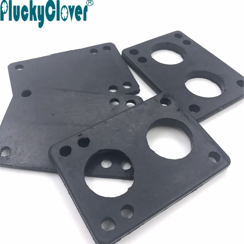2pcs/lot Black Rubber 3 or 6mm Wedged Riserpads Thickness Skate board Scooter Roller Riser Pad Longboard parts Freestyle skating
2pcs/lot Black Rubber 3 or 6mm Wedged Riserpads Thickness Skate board Scooter Roller Riser Pad Longboard parts Freestyle skating