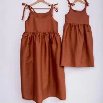 Kids Girls Summer Candy Color Ruffles Halter Sundress Cotton Linen Cute Children Fashion Western Dress
Kids Girls Summer Candy Color Ruffles Halter Sundress Cotton Linen Cute Children Fashion Western Dress