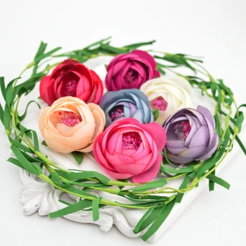 10PCS Silk Artificial Tea Rose Bud Flowers Head For Wedding Decoration DIY Wreath Gift Box Scrapbooking Craft Fake Flowers
10PCS Silk Artificial Tea Rose Bud Flowers Head For Wedding Decoration DIY Wreath Gift Box Scrapbooking Craft Fake Flowers