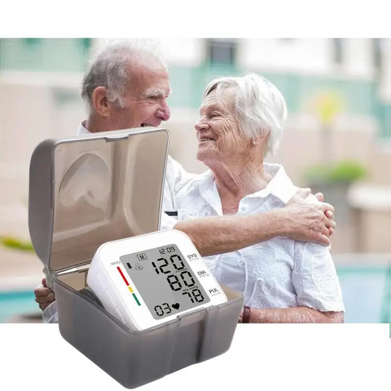Wrist Blood Pressure Monitor Portable Automatic Digital LCD Device Heart Beat Rate Pulse Display Meter Measure Tonometer Box C4
Wrist Blood Pressure Monitor Portable Automatic Digital LCD Device Heart Beat Rate Pulse Display Meter Measure Tonometer Box C4