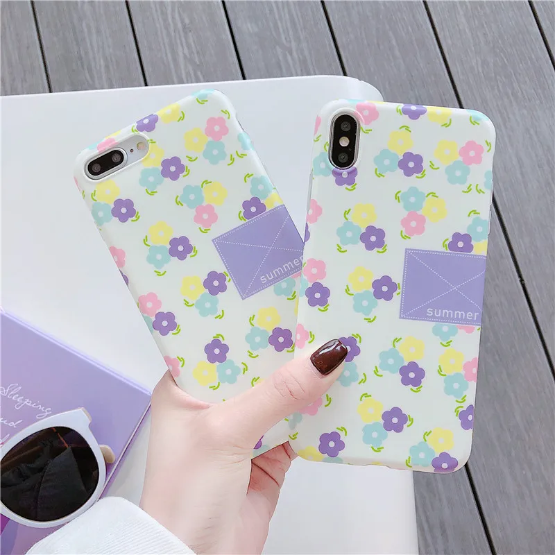 Phone Case for Iphone 8/8Plus Summer Fresh Flower Back Cover Matte Soft TPU IMD Coque for Iphone X 6 6s 7 Plus Xr Xs Max Case
Phone Case for Iphone 8/8Plus Summer Fresh Flower Back Cover Matte Soft TPU IMD Coque for Iphone X 6 6s 7 Plus Xr Xs Max Case