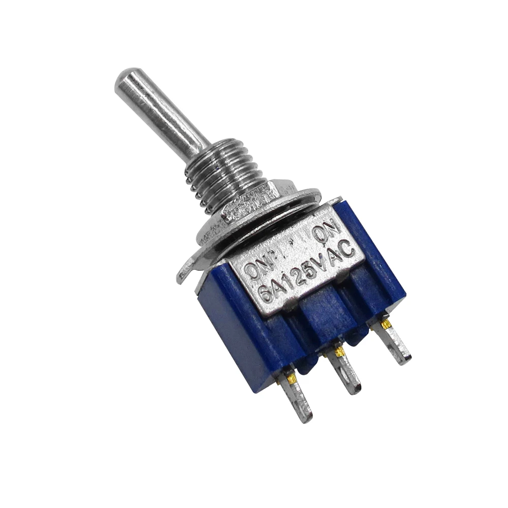 100pc/LOT Blue Mini MTS-102 3-Pin SPDT ON-ON 6A 125VAC Miniature Toggle Switches
100pc/LOT Blue Mini MTS-102 3-Pin SPDT ON-ON 6A 125VAC Miniature Toggle Switches