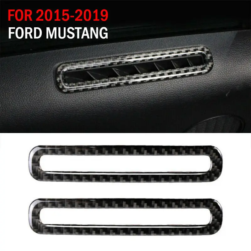 pcmos 2019 ABS Carbon Inner Door Air Condition Vent Cover Trim For 2015-2016-2017-2018-2019 Ford Mustang nterior Accessories New
pcmos 2019 ABS Carbon Inner Door Air Condition Vent Cover Trim For 2015-2016-2017-2018-2019 Ford Mustang nterior Accessories New