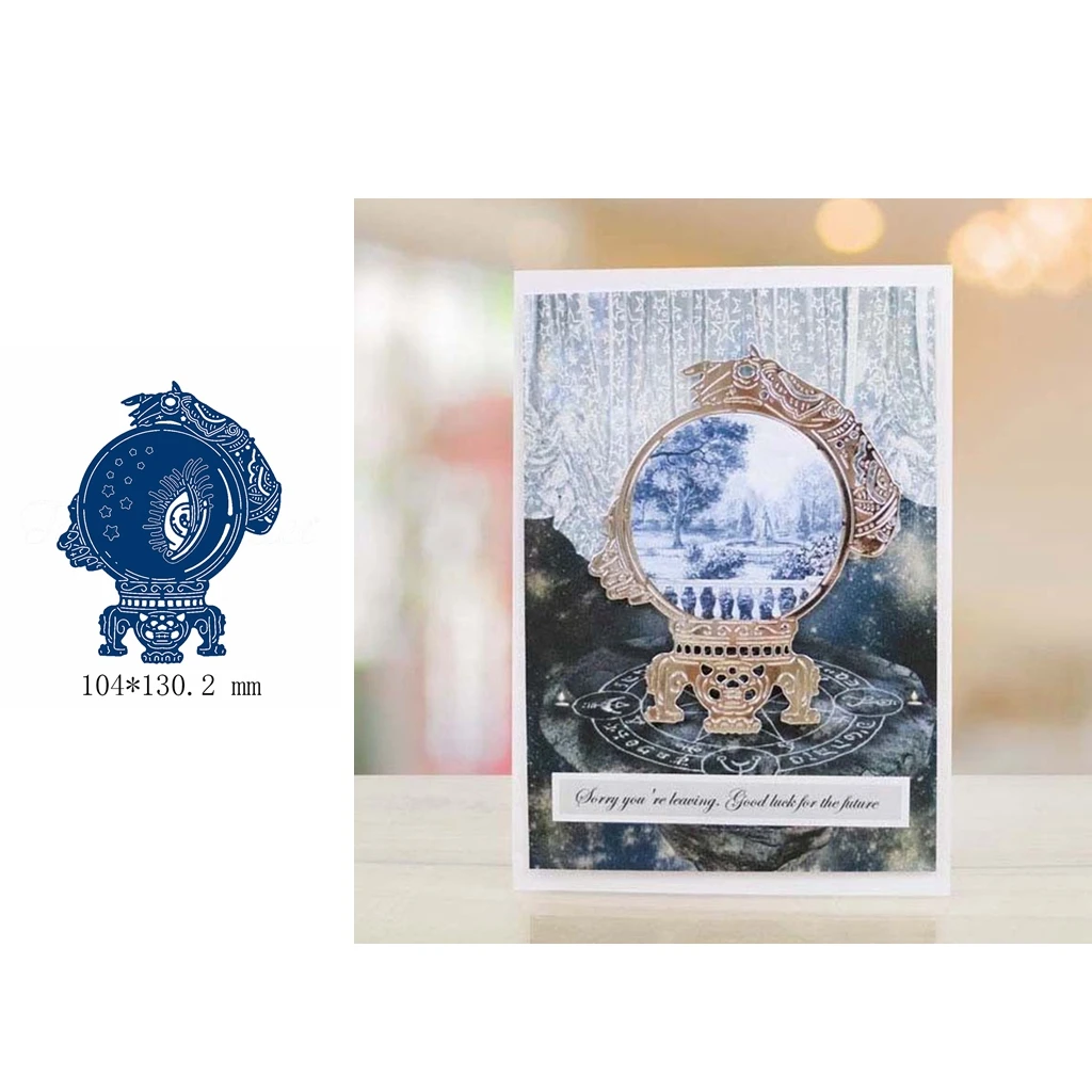 Magic Crystal Ball Cutting dies DIY Scrapbooking Photo Album Embossing For Gift Card Making supplies Handcraft 2019
Magic Crystal Ball Cutting dies DIY Scrapbooking Photo Album Embossing For Gift Card Making supplies Handcraft 2019