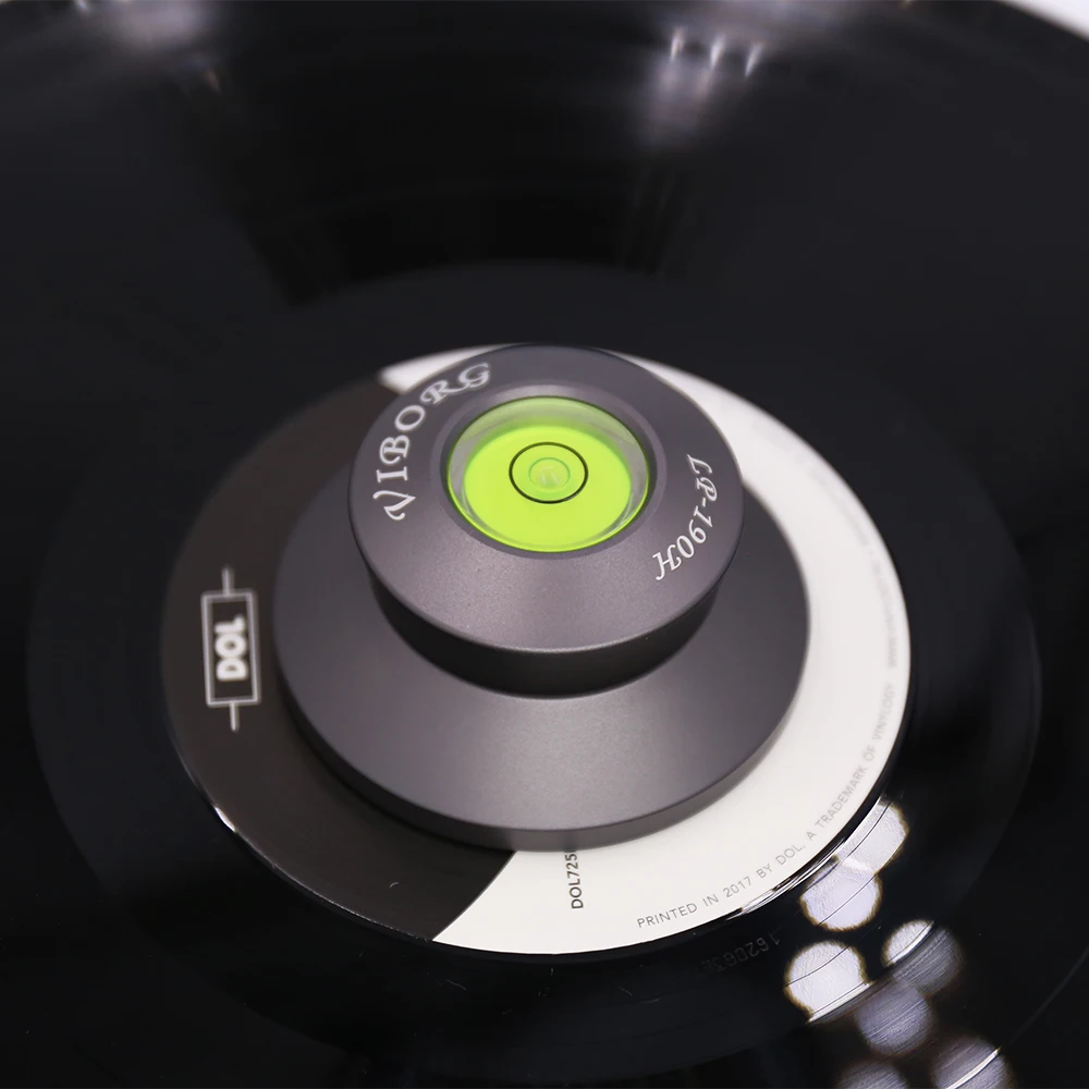 2017 New POM Material LP Vinyl Turntables Disc Stabilizer Record Weight//Clamp