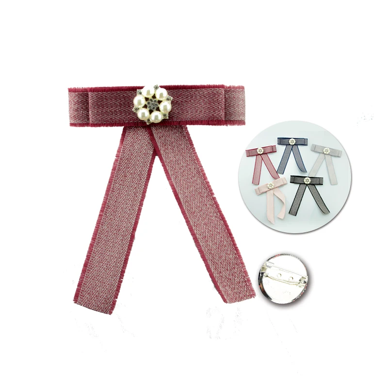 New Design Pearl Rhinestone Inlay Trendy Bow Ribbon Brooches 12*15CM Party Jewelry Accessories Cute Romantic Jewelry Broche
New Design Pearl Rhinestone Inlay Trendy Bow Ribbon Brooches 12*15CM Party Jewelry Accessories Cute Romantic Jewelry Broche