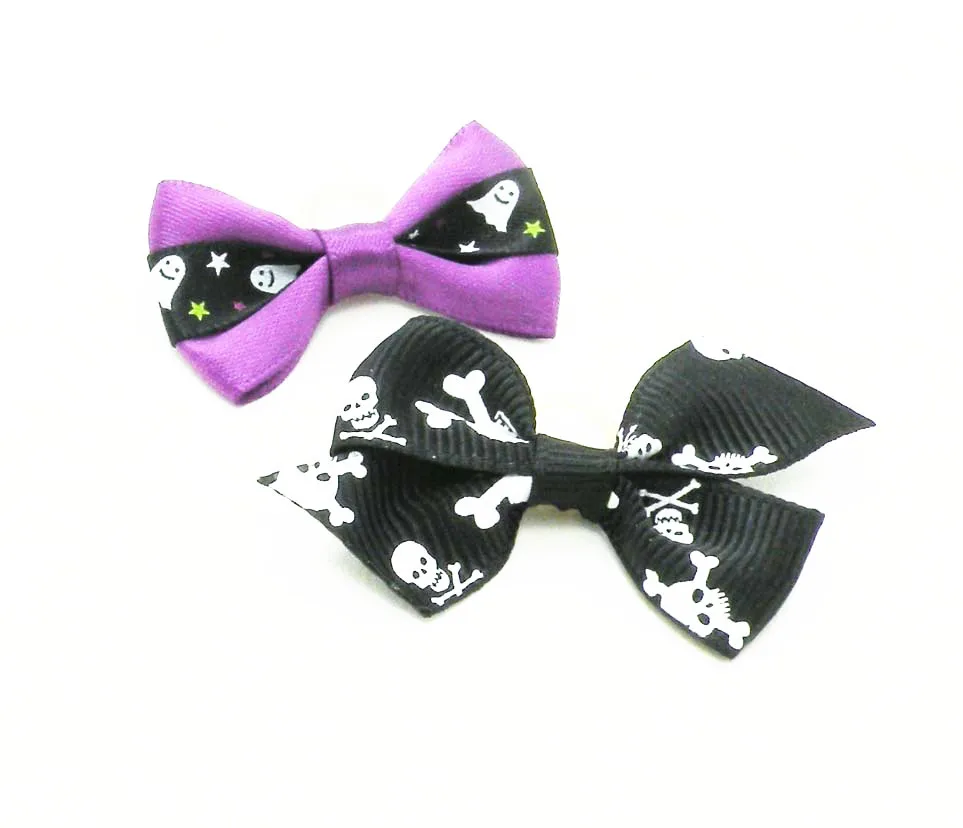 100PC/Lot Halloween Skulls Dog Bow Ribbon Dog Grooming Bows Pet Dog Accessories
100PC/Lot Halloween Skulls Dog Bow Ribbon Dog Grooming Bows Pet Dog Accessories