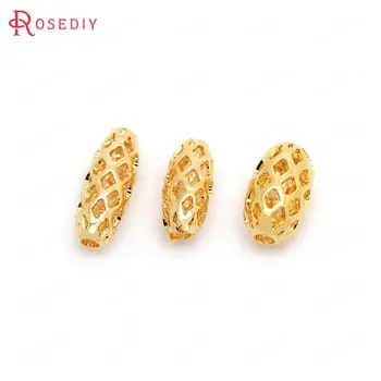 20PCS 8x5MM 8.5x3.5MM 10x4MM 24K Gold Color Brass Long Oval Grid Hollow Beads Spacer Beads High Quality Diy Jewelry Findings 
20PCS 8x5MM 8.5x3.5MM 10x4MM 24K Gold Color Brass Long Oval Grid Hollow Beads Spacer Beads High Quality Diy Jewelry Findings