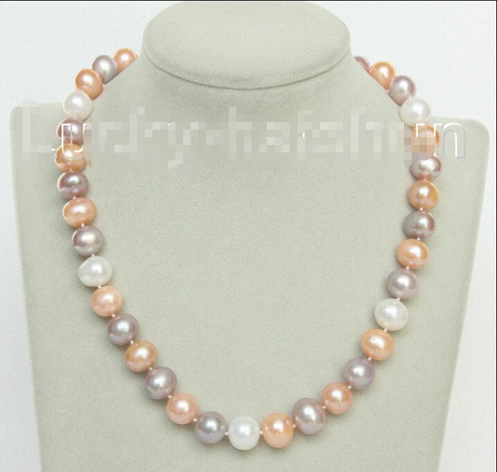 Free shipping >>>>>>natural 17" 12mm white pink purple round Multicolor pearls necklace j10475
Free shipping >>>>>>natural 17" 12mm white pink purple round Multicolor pearls necklace j10475