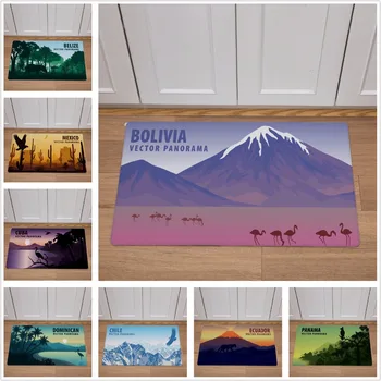 Cartoon Forest Animals Scenic Print Carpet Home Decor Floor Mat Kitchen Bathroom Non-slip Doormat 46*76 PVC Leather Carpets Rug
Cartoon Forest Animals Scenic Print Carpet Home Decor Floor Mat Kitchen Bathroom Non-slip Doormat 46*76 PVC Leather Carpets Rug