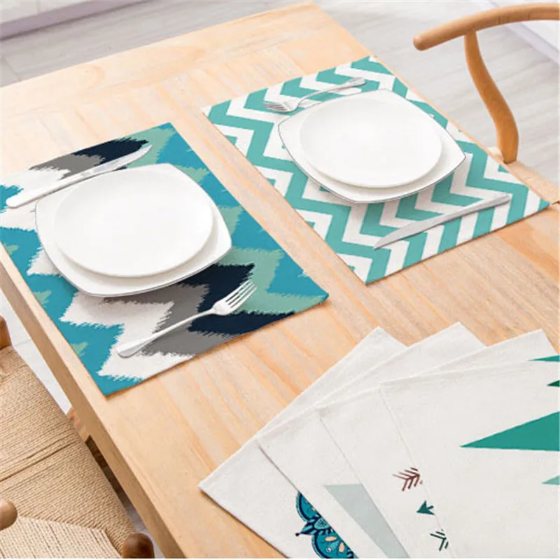 Hot Geometric Patterns Distinctive Placemat Green Simple Table Napkins Dining Table Mat Bowls Drink Coasters Kitchen Accessories
Hot Geometric Patterns Distinctive Placemat Green Simple Table Napkins Dining Table Mat Bowls Drink Coasters Kitchen Accessories