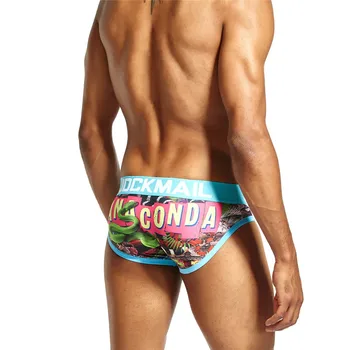 JOCKMAIL Brand ANACONDA Mens Underwear Briefs Sexy Men bikini panties calzoncillos hombre slips cuecas calcinha Gay Underwear
JOCKMAIL Brand ANACONDA Mens Underwear Briefs Sexy Men bikini panties calzoncillos hombre slips cuecas calcinha Gay Underwear