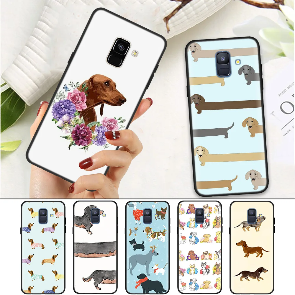 Black Silicone Soft Case Cover for Samsung Galaxy A7 A70 A50 A40 A30 A20 A10 A8 A9 A6 2018 Plus A20E A6+ A8+ Dachshund Dog
Black Silicone Soft Case Cover for Samsung Galaxy A7 A70 A50 A40 A30 A20 A10 A8 A9 A6 2018 Plus A20E A6+ A8+ Dachshund Dog