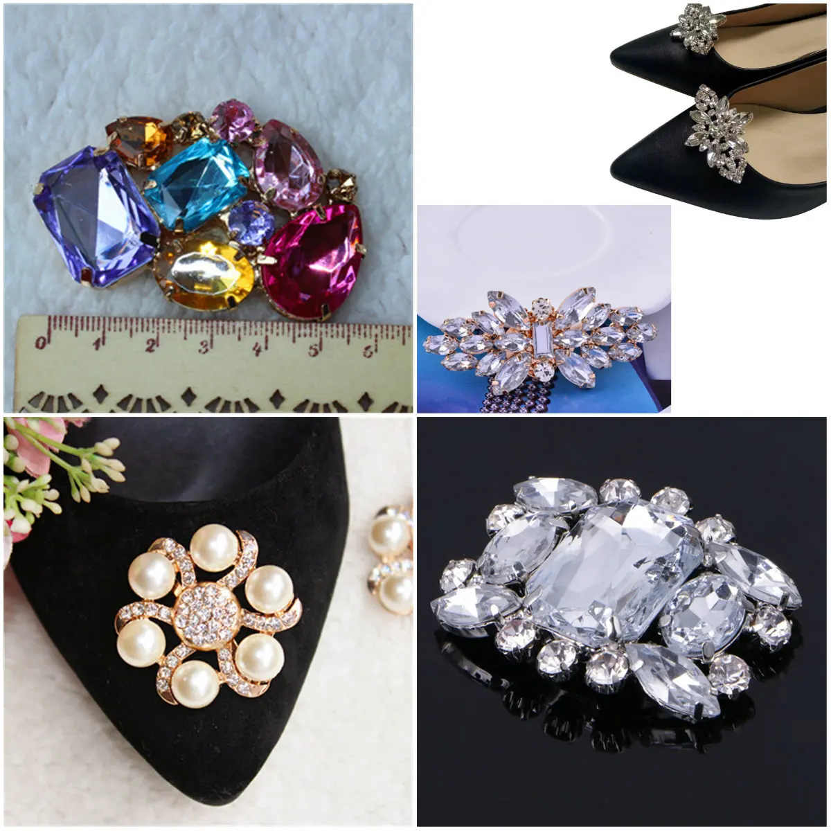 New 1Pcs Crystal Shoes Buckle Fashion Shoe Accessories Women Shoes Decoration Clips Bridal Charm Decor
New 1Pcs Crystal Shoes Buckle Fashion Shoe Accessories Women Shoes Decoration Clips Bridal Charm Decor