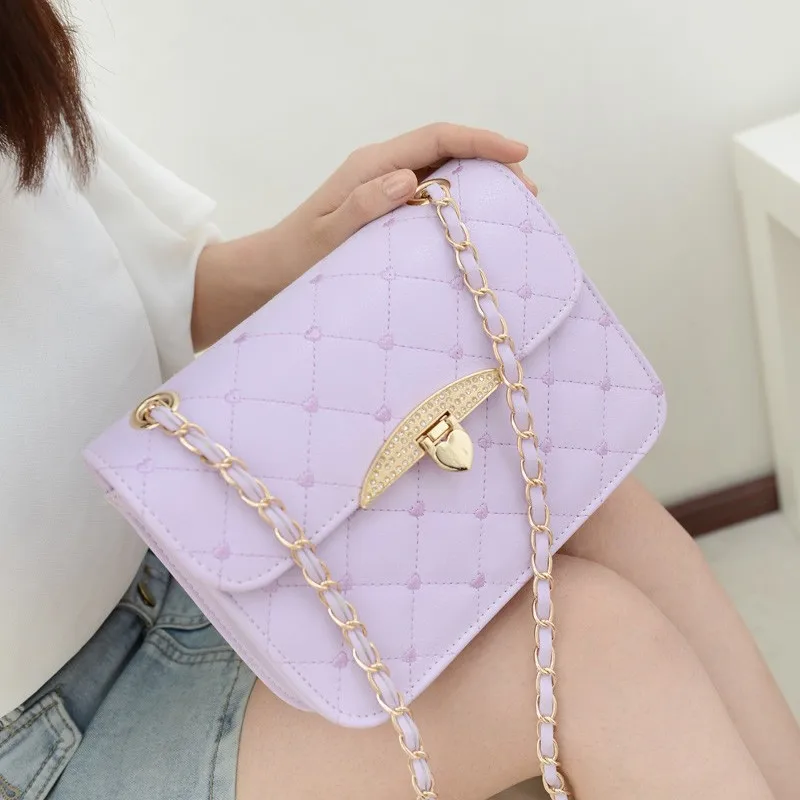 Fashion Quality Leather Dot Messenger Bag Women Female Chain Strap Shoulder Bag Small Criss-Cross Ladies' Flap Bags Women
Fashion Quality Leather Dot Messenger Bag Women Female Chain Strap Shoulder Bag Small Criss-Cross Ladies' Flap Bags Women