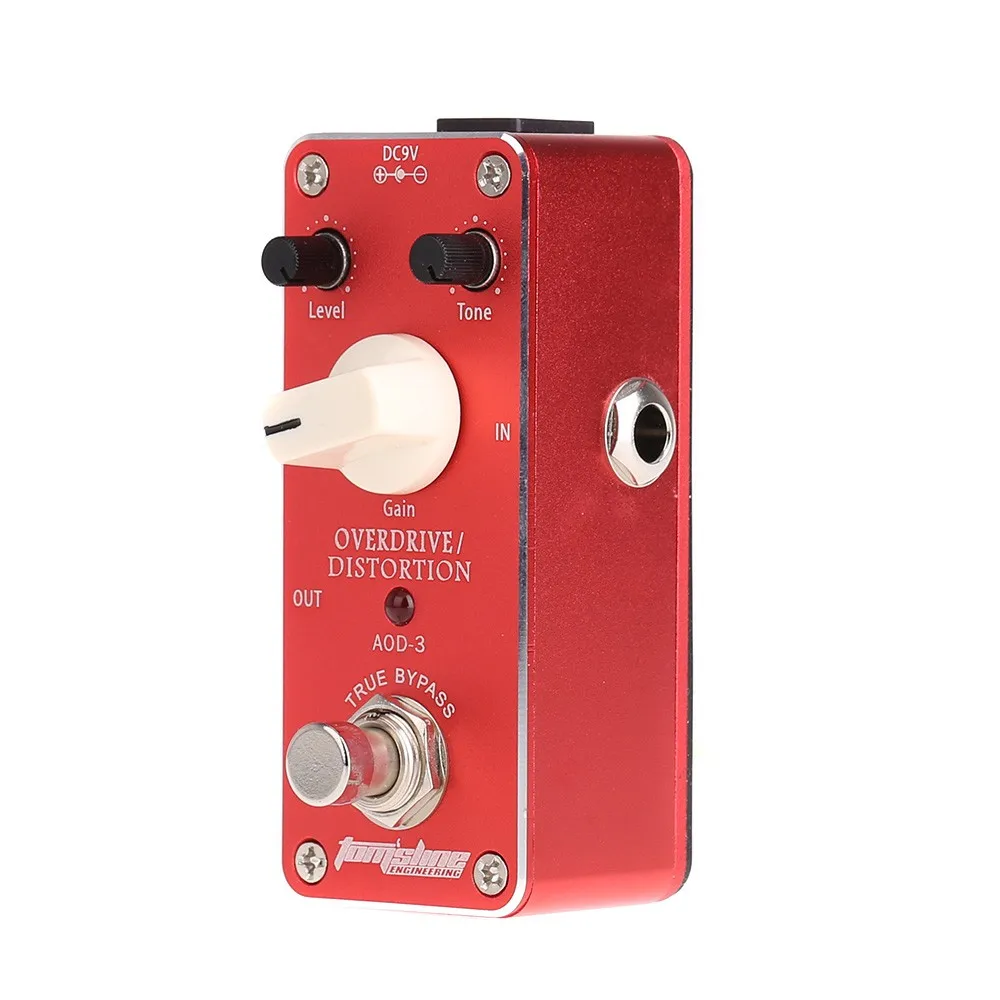 MINI Effect Pedal Aroma AOD-3 OverdriveDistortion ACDC Adapter Jack True bypass
MINI Effect Pedal Aroma AOD-3 OverdriveDistortion ACDC Adapter Jack True bypass