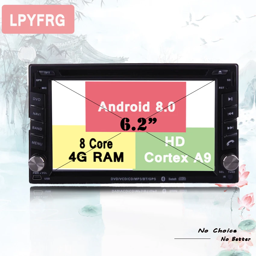 8 ядер android 10 4 Гб + 32 ГБ Автомобильный видео dvd плеер Музыкальный Аудио a/v pc