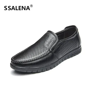 Men Mesh Breathable Leather Casual Shoes Male Rubber Soft Sole Non-Slip Wedding Shoes Men Slip On Formal Business Shoes AA60811
Men Mesh Breathable Leather Casual Shoes Male Rubber Soft Sole Non-Slip Wedding Shoes Men Slip On Formal Business Shoes AA60811