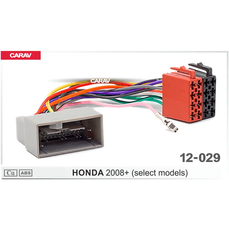 CARAV 12-029 ISO Radio for HONDA 2008+ (select models) Wiring F-Harness Wire Cable Plug Adaptor Stereo
CARAV 12-029 ISO Radio for HONDA 2008+ (select models) Wiring F-Harness Wire Cable Plug Adaptor Stereo