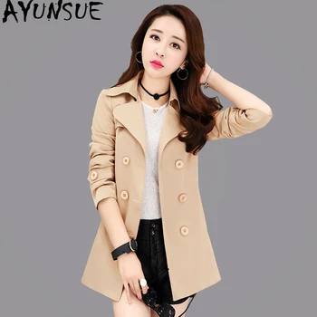 AYUNSUE Women's Windbreaker Spring Trench Coat for Women Clothes 2020 Red Coats Female Overcoat Slim Sobretudo Feminino KJ2363
AYUNSUE Women's Windbreaker Spring Trench Coat for Women Clothes 2020 Red Coats Female Overcoat Slim Sobretudo Feminino KJ2363