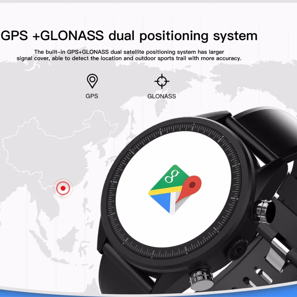 2019 Роскошные надежда 4G Смарт часы Для мужчин Android 7 1 MTK6739 25 ГГц 3 Гб оперативной