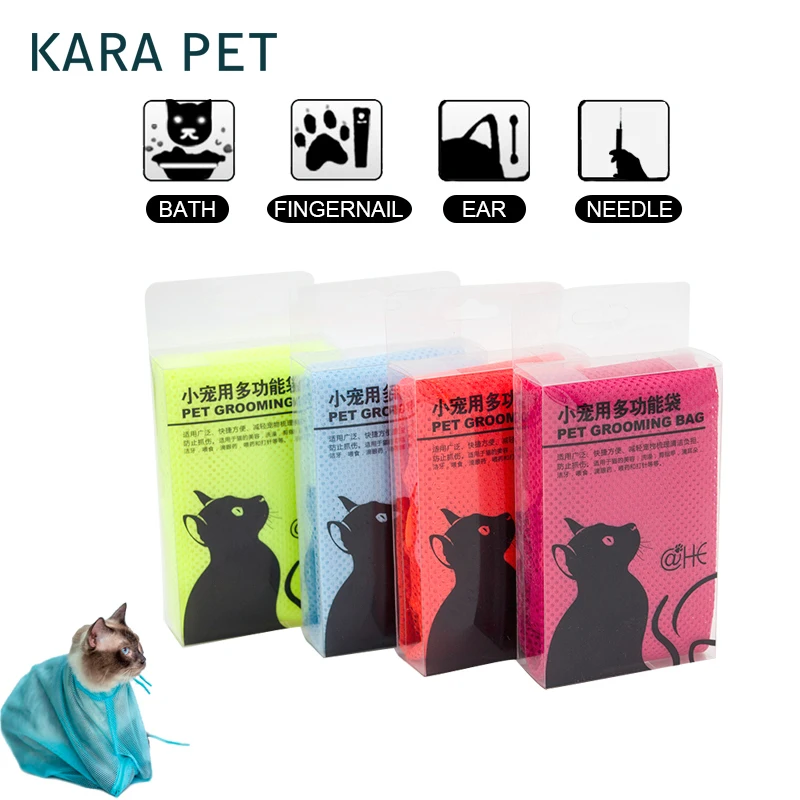 Cat Grooming Bathing Bag No Scratching Biting Restraint for Bathing Nail Trimming Injecting Examine
Cat Grooming Bathing Bag No Scratching Biting Restraint for Bathing Nail Trimming Injecting Examine