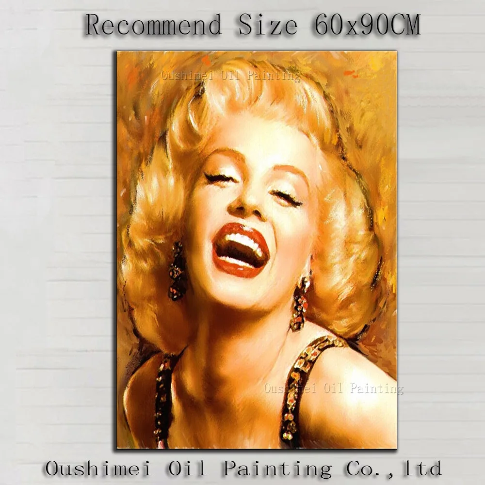 Professional Artist Handmade High Quality Modern Marilyn Monroe Oil Painting On Canvas Smiling Marilyn Monroe Canvas Painting
Professional Artist Handmade High Quality Modern Marilyn Monroe Oil Painting On Canvas Smiling Marilyn Monroe Canvas Painting