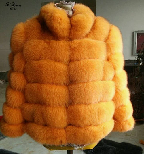 Women Fox Fur Overcoat Winter Warm Female Jacket With Mandarin Collar Stand Collar Striped Style 180427-1
Women Fox Fur Overcoat Winter Warm Female Jacket With Mandarin Collar Stand Collar Striped Style 180427-1