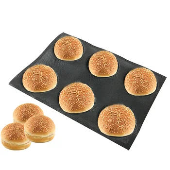 6C Round Bread Molds Silicone Baking Mold Perforated Bread Baking Mat Non-Stick Muffin Caps Baking Pan Whoopie Pie Bread
6C Round Bread Molds Silicone Baking Mold Perforated Bread Baking Mat Non-Stick Muffin Caps Baking Pan Whoopie Pie Bread