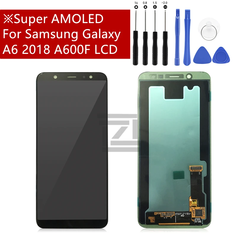 For Samsung Galaxy A6 Display A6 Lcd A600 2018 LCD Touch Screen Digitizer Assembly Replacement For Samsung A6 LCD a600f a600fn
For Samsung Galaxy A6 Display A6 Lcd A600 2018 LCD Touch Screen Digitizer Assembly Replacement For Samsung A6 LCD a600f a600fn