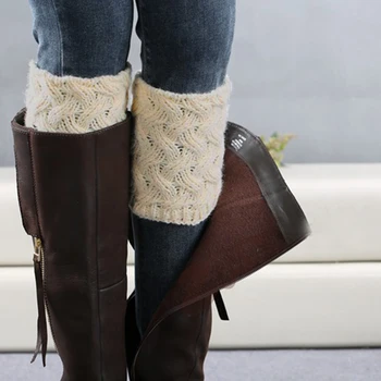1 Pair Ankle Cuffs Women Warm Crochet Knitted Boot Socks Cover Trim Leg Warmer Short Socks Tube Accessories
1 Pair Ankle Cuffs Women Warm Crochet Knitted Boot Socks Cover Trim Leg Warmer Short Socks Tube Accessories
