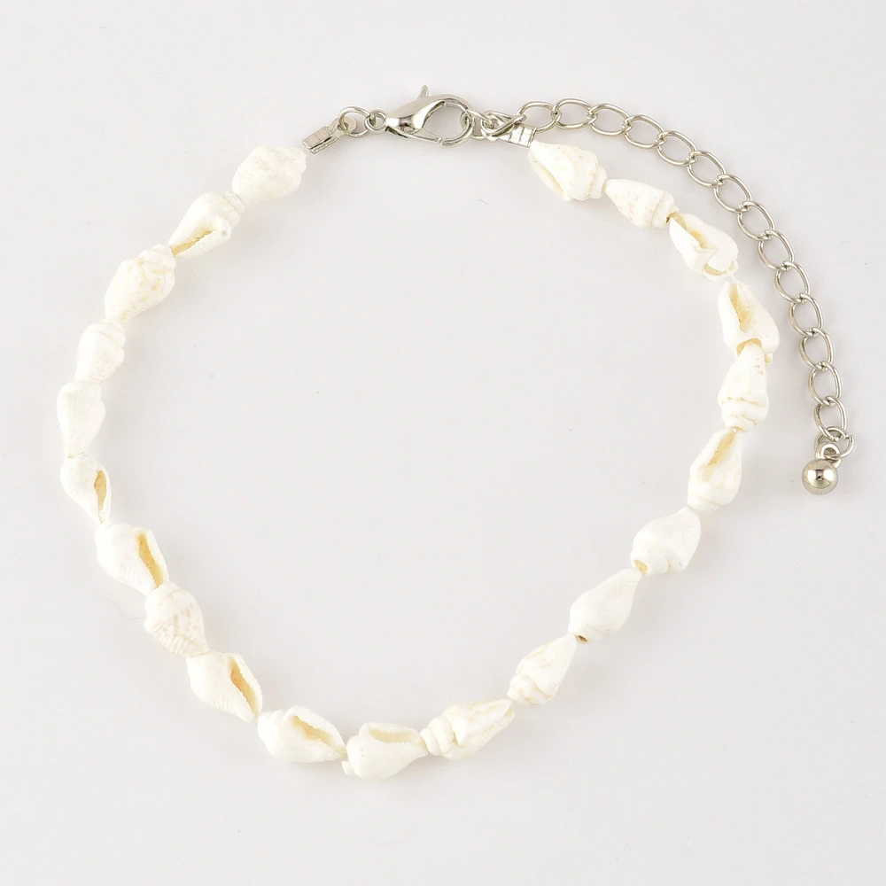 Women's anklet shell chain + black braided rope Shell Anklets Pendant Bracelet Adjustable Foot Chain Beach Casual Jewelry 2 Pcs
Women's anklet shell chain + black braided rope Shell Anklets Pendant Bracelet Adjustable Foot Chain Beach Casual Jewelry 2 Pcs
