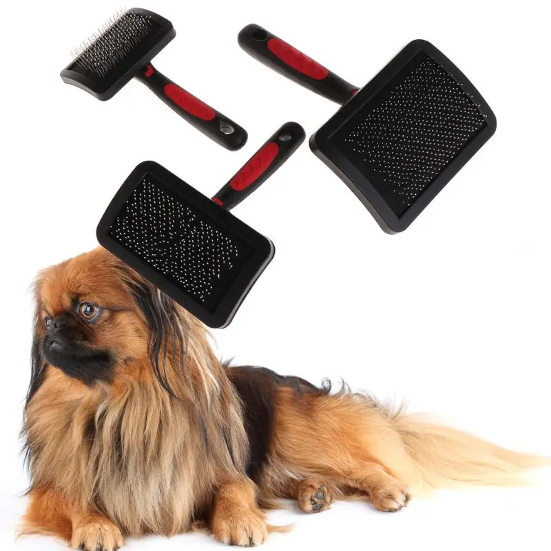Pet Shedding Hair Grooming Dense Comb Slicker Brushes For Pet Plastic Handle Brush Airbag Stainless Steel Pin Dog Comb
Pet Shedding Hair Grooming Dense Comb Slicker Brushes For Pet Plastic Handle Brush Airbag Stainless Steel Pin Dog Comb