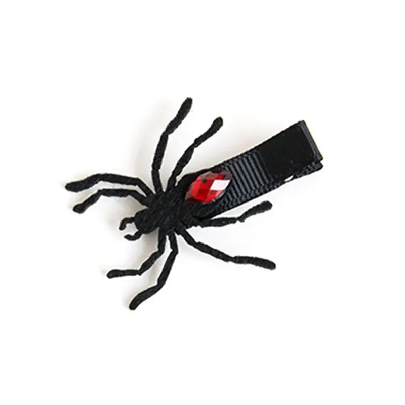 Girl Vintage Gothic Black Spider Hair Clip Red Rhinestone Decor Halloween Party Masquerade Cosplay Accessory
Girl Vintage Gothic Black Spider Hair Clip Red Rhinestone Decor Halloween Party Masquerade Cosplay Accessory