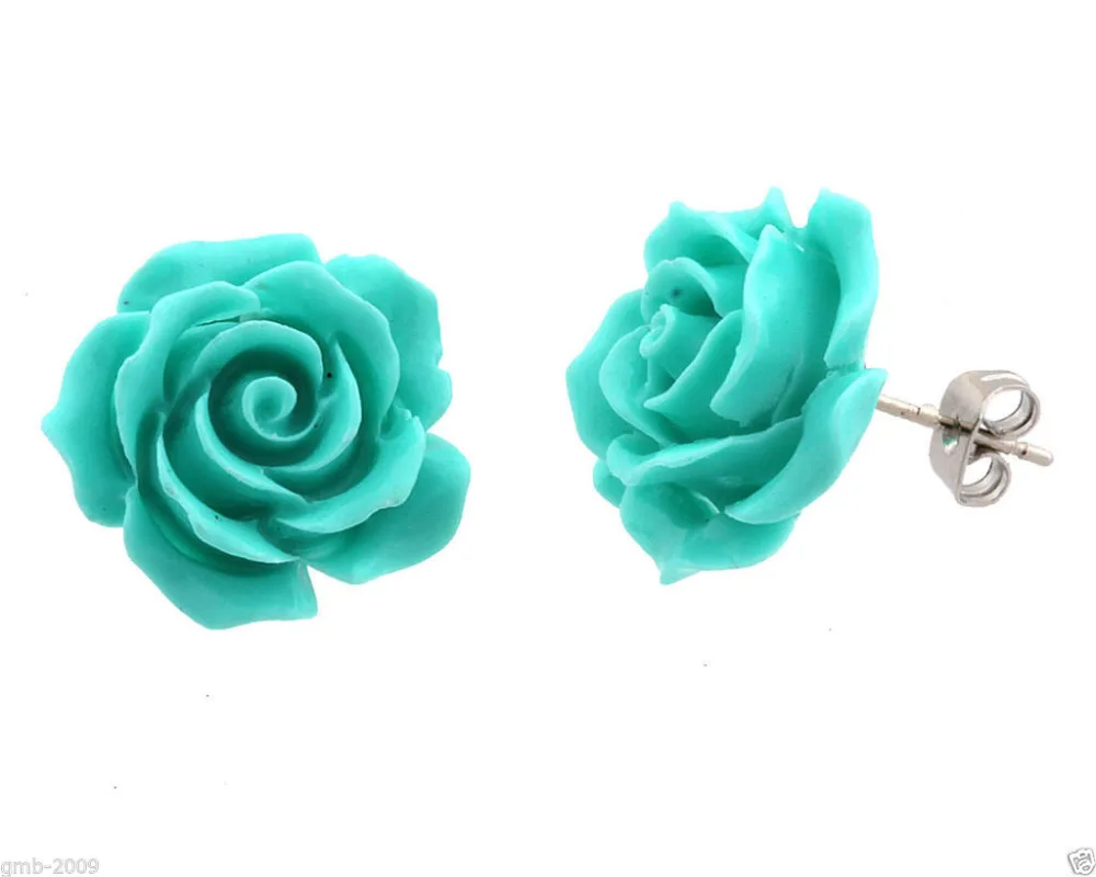 Hot sale new Style >>>>Fashion Jewelry Turquoise Blue Rose Flower 925 Sterling Silver Stud Earrings
Hot sale new Style >>>>Fashion Jewelry Turquoise Blue Rose Flower 925 Sterling Silver Stud Earrings