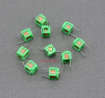 100pcs Variable Inductors Assortment,Coil adjustable,1.5T-5.5T