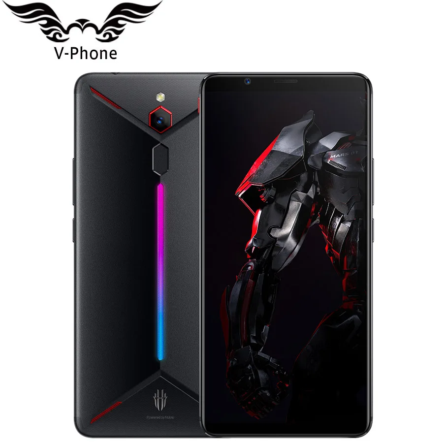 

ZTE Nubia Red Magic Mars Game Phone 6.0"6GB / 8GB RAM 64GB / 128GB ROM Snapdragon 845 Octa Core 16MP Android 9.0 Mobile Phone