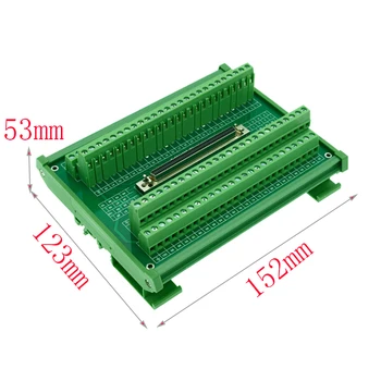 SCSI100-pin 0.05" Mini D Ribbon/MDR Female Breakout Board, SCSI100, Terminal Module.
SCSI100-pin 0.05" Mini D Ribbon/MDR Female Breakout Board, SCSI100, Terminal Module.