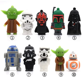 Pen Drive Star Wars Usb Flash Drive Pendrive 32gb 64g 16GB R2D2 Darth Vinda 8g 4gb Maul Bounty usb 2.0 U DisK Memory Stick Drive
Pen Drive Star Wars Usb Flash Drive Pendrive 32gb 64g 16GB R2D2 Darth Vinda 8g 4gb Maul Bounty usb 2.0 U DisK Memory Stick Drive