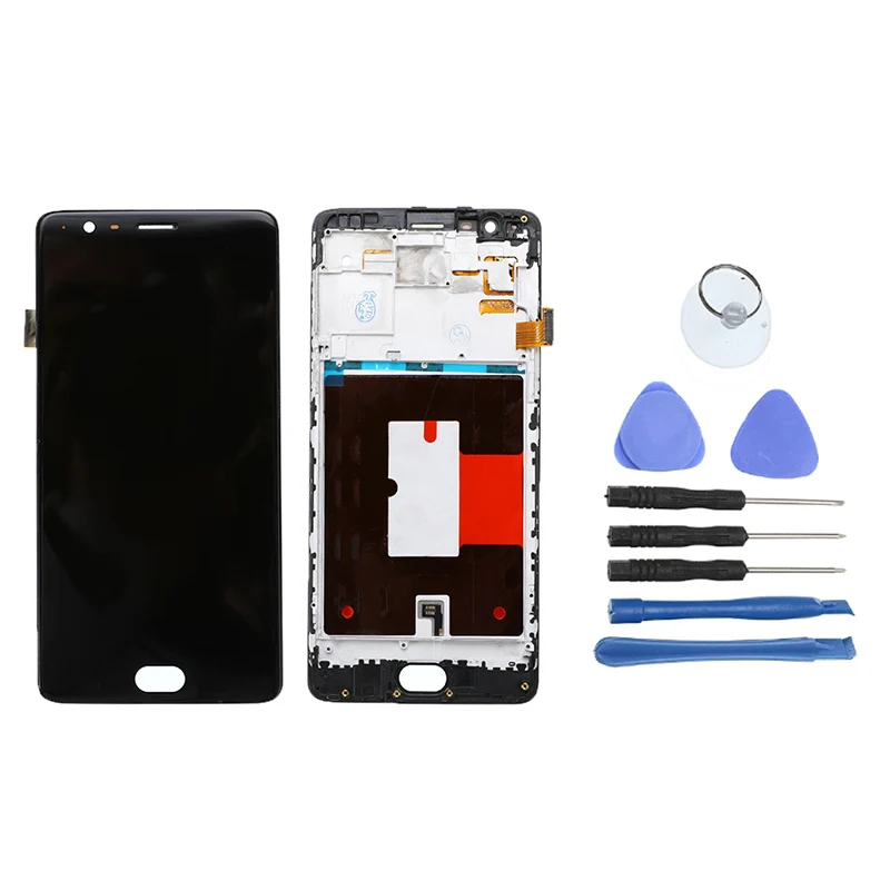 For Oneplus 3 3T A3000 A3003 LCD Display Touch Screen Digitizer Assembly + Frame (Black Only)
For Oneplus 3 3T A3000 A3003 LCD Display Touch Screen Digitizer Assembly + Frame (Black Only)