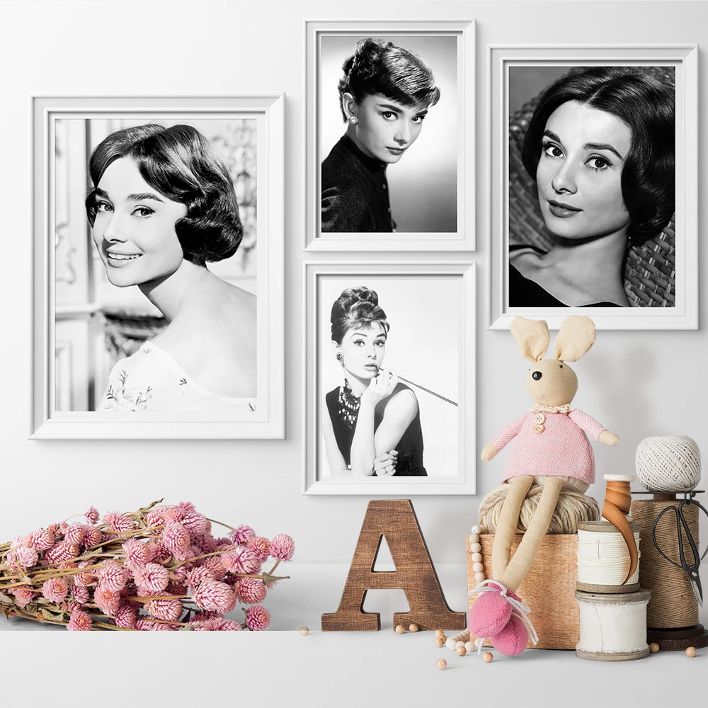 Black And White Audrey Hepburn Poster and Print Canvas Print Wall Painting Art Picture Wall Art Canvas Painting for Bed Room
Black And White Audrey Hepburn Poster and Print Canvas Print Wall Painting Art Picture Wall Art Canvas Painting for Bed Room