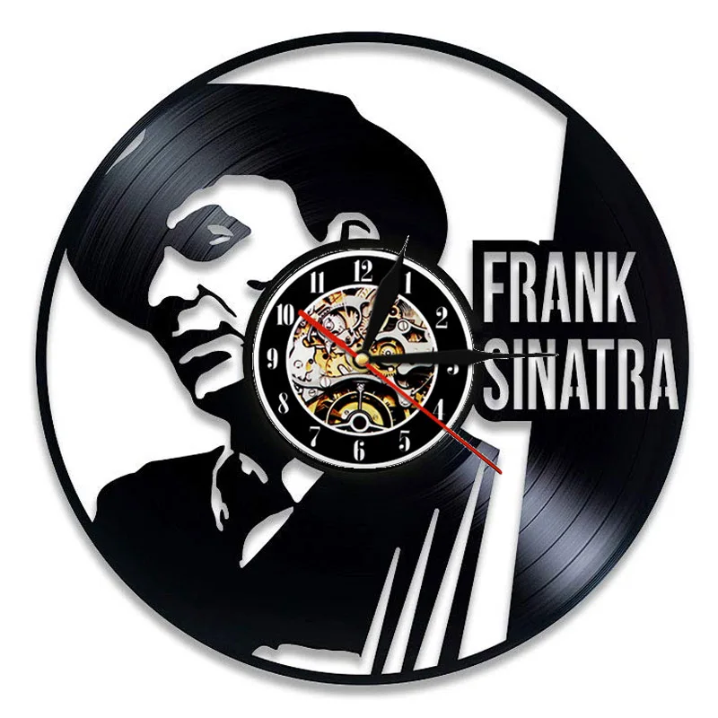 Frank Sinatra 3D Wall Clock Modern Design Music Theme American Singer Vinyl Record Clocks Wall Watch Home Decor Gifts for Fan
Frank Sinatra 3D Wall Clock Modern Design Music Theme American Singer Vinyl Record Clocks Wall Watch Home Decor Gifts for Fan