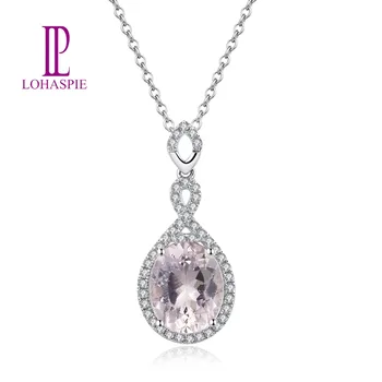 LP Natural Morganite Pendant 14K White Gold Natural Gemstone 2.562CT Real Diamond Pendant Fine Jewelry For Women's Gift
LP Natural Morganite Pendant 14K White Gold Natural Gemstone 2.562CT Real Diamond Pendant Fine Jewelry For Women's Gift