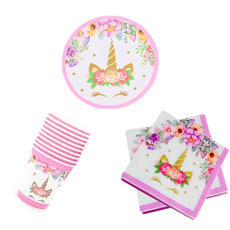 60PCS=20pcs plates+20pcs cups+20pcs Napkins Unicorn Theme Decorate Birthday Party Tableware Set Baby Shower Girls Favor Supplies
60PCS=20pcs plates+20pcs cups+20pcs Napkins Unicorn Theme Decorate Birthday Party Tableware Set Baby Shower Girls Favor Supplies